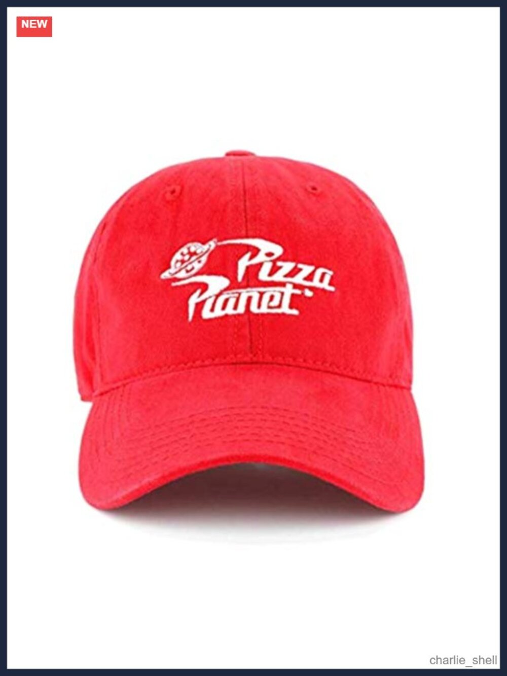 Disney Pixar Toy Story Pizza Planet Embroidery Adjustable Cotton Baseball Cap